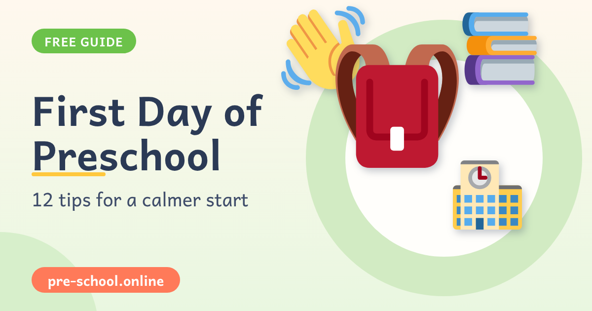 first day of preschool tips