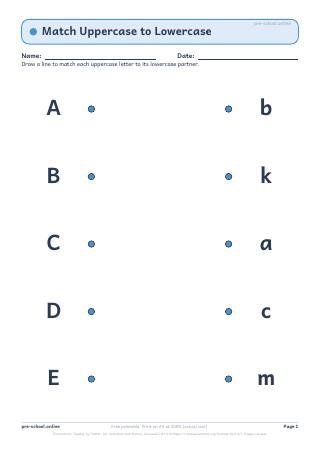 Alphabet Activities worksheet preview