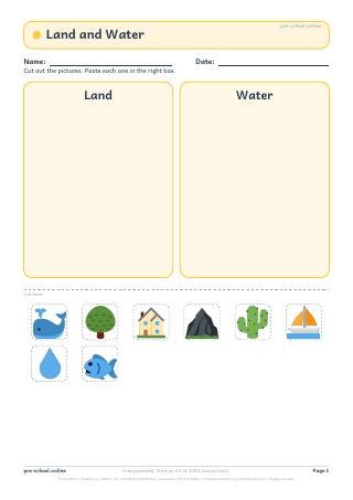 Geography worksheet preview