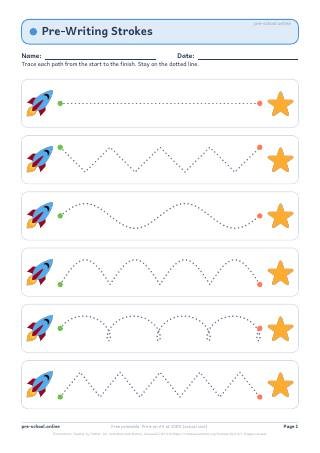 Learn to Write worksheet preview